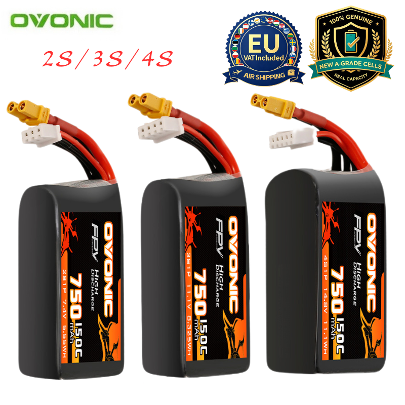 Drone Battery 3S - Baterai Lipo HOT OVONIC 150C 750mAh