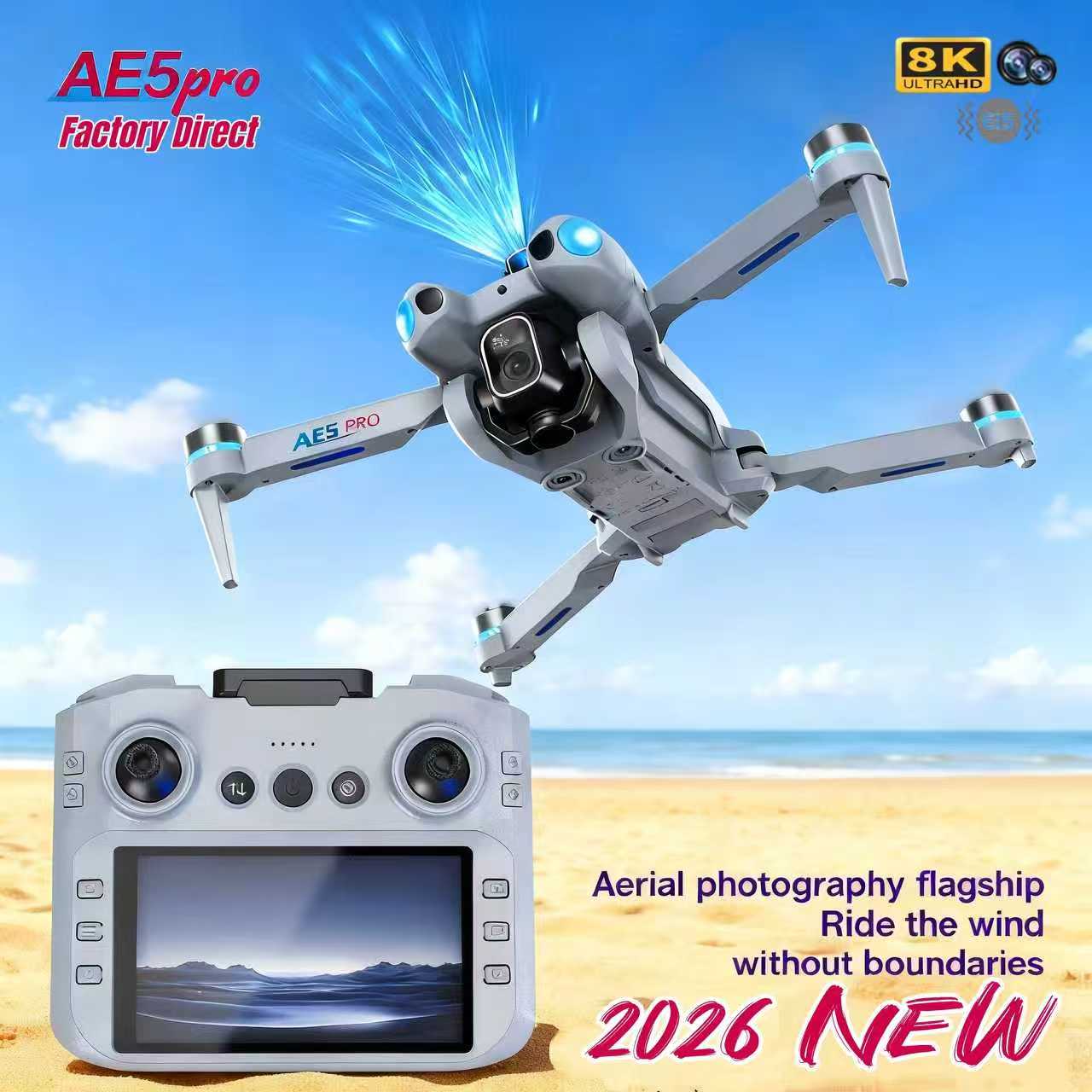 Jjrc Drone X12 - Drone GPS AE5 5KM 8K Profesional