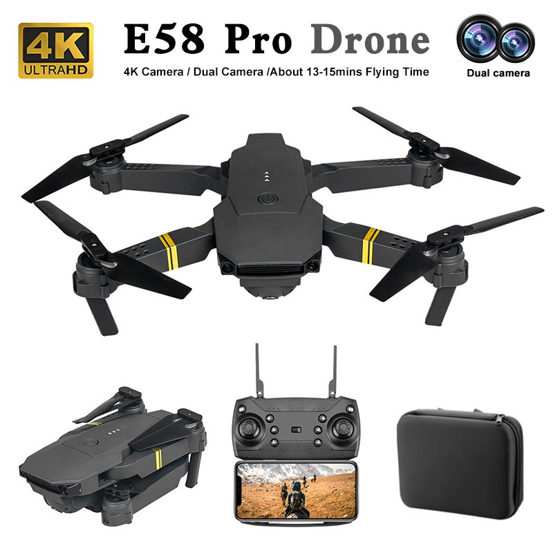 Eachine Drone E58 - E88/E58 Drone kamera ganda HD 4K,