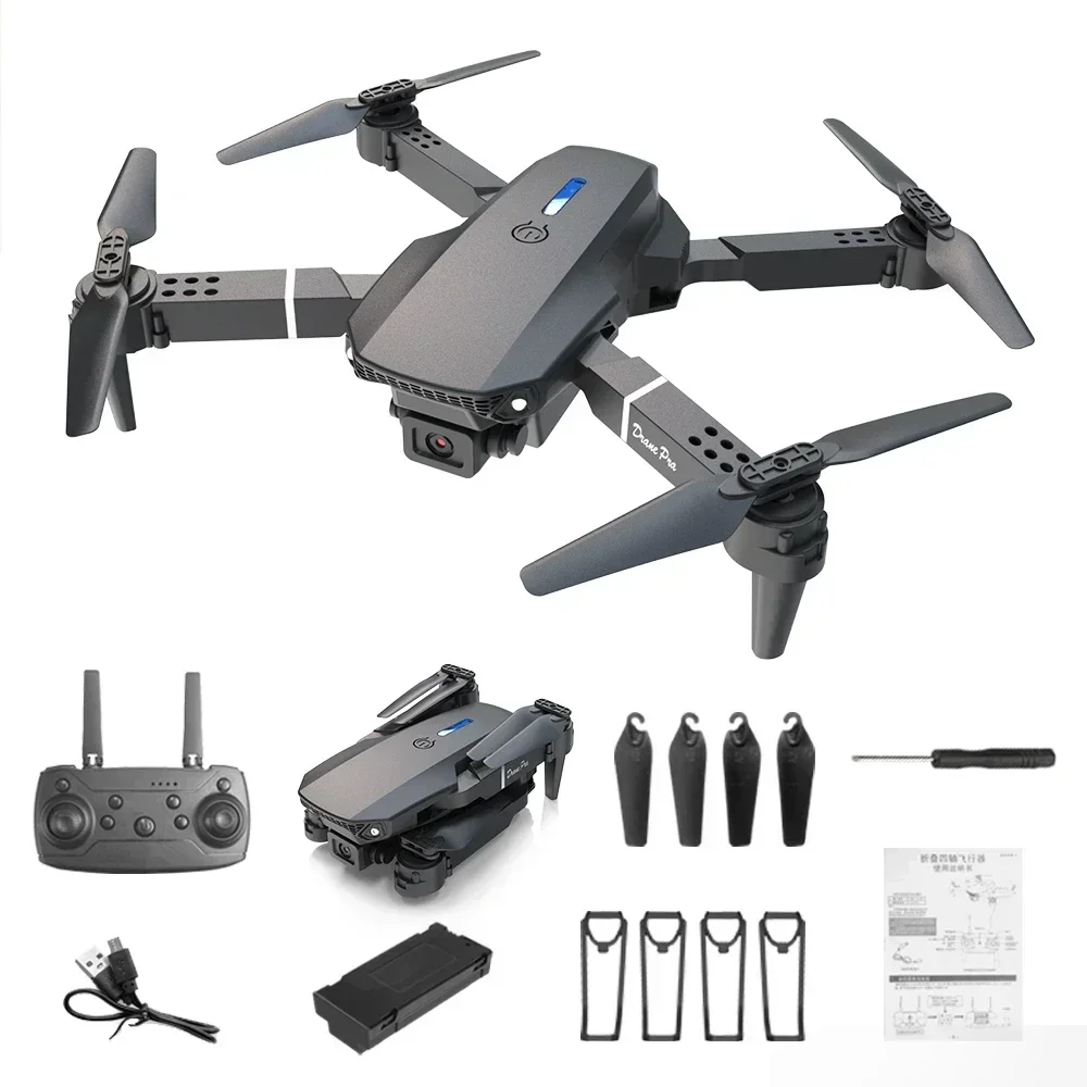 Drone Mini Lipat E88 dengan Ka - Eachine Drone E58 ulasan dan harga