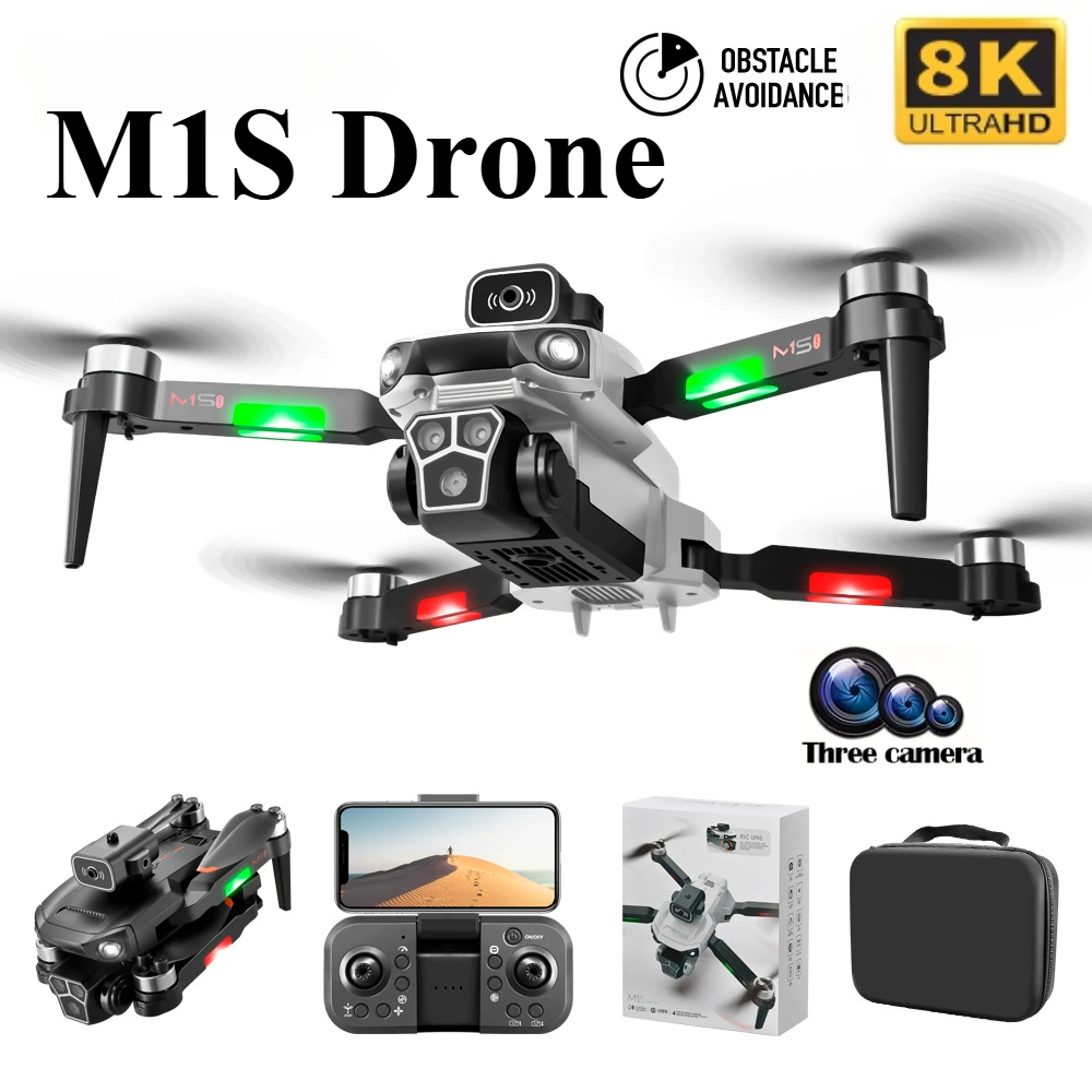 Drone M1S 8K Profesional Kamer - Jjrc Drone X12 ulasan dan harga