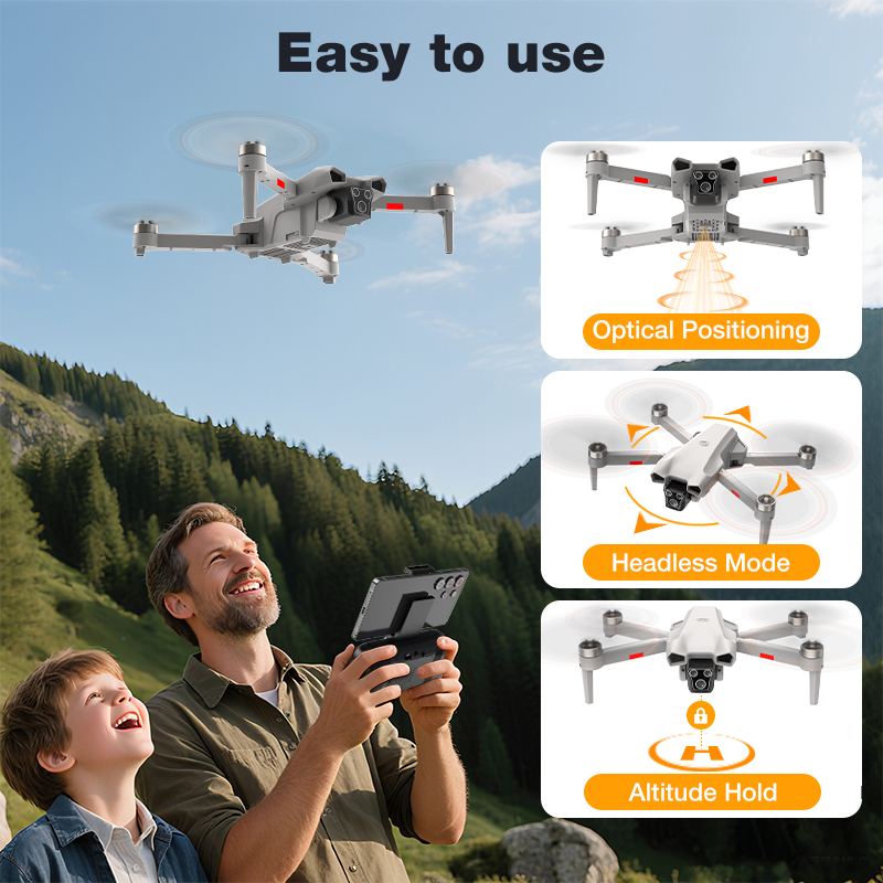 Drone L107 PRO Baru 8k Fotogra - Jjrc Drone X12 ulasan dan harga